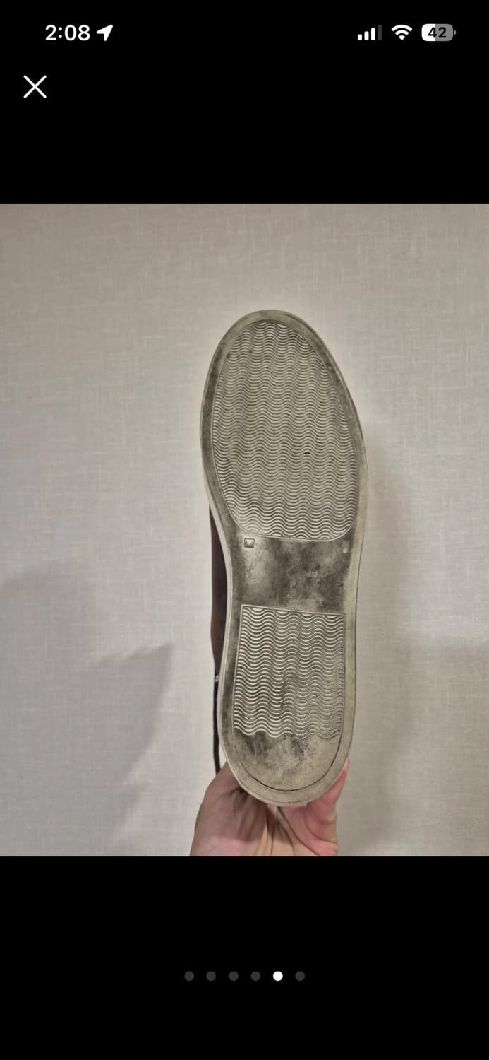 커먼프로젝트 레더 하이탑 브라운 상품이미지5