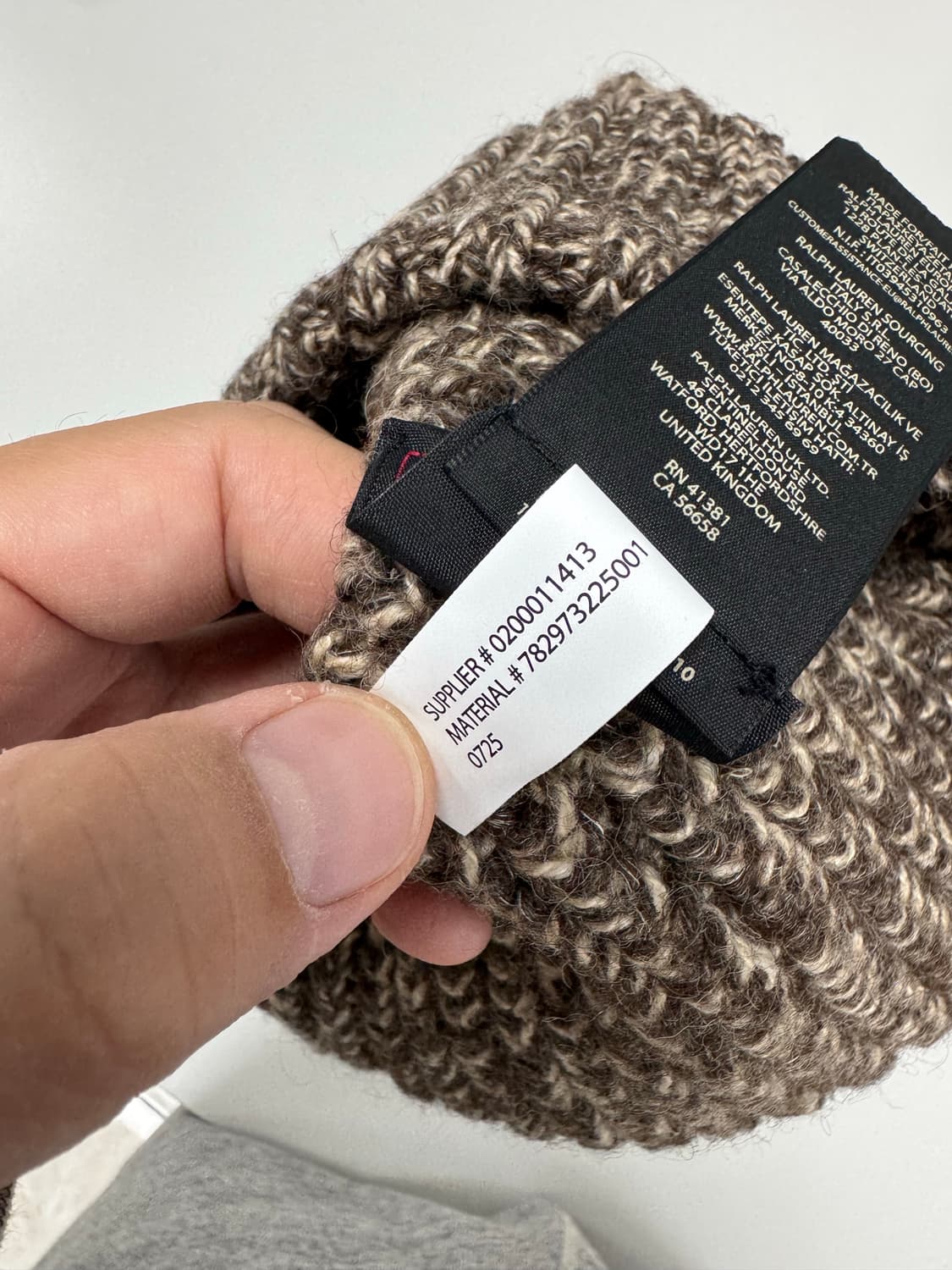 더블알엘 말드 워치캡 상품이미지4