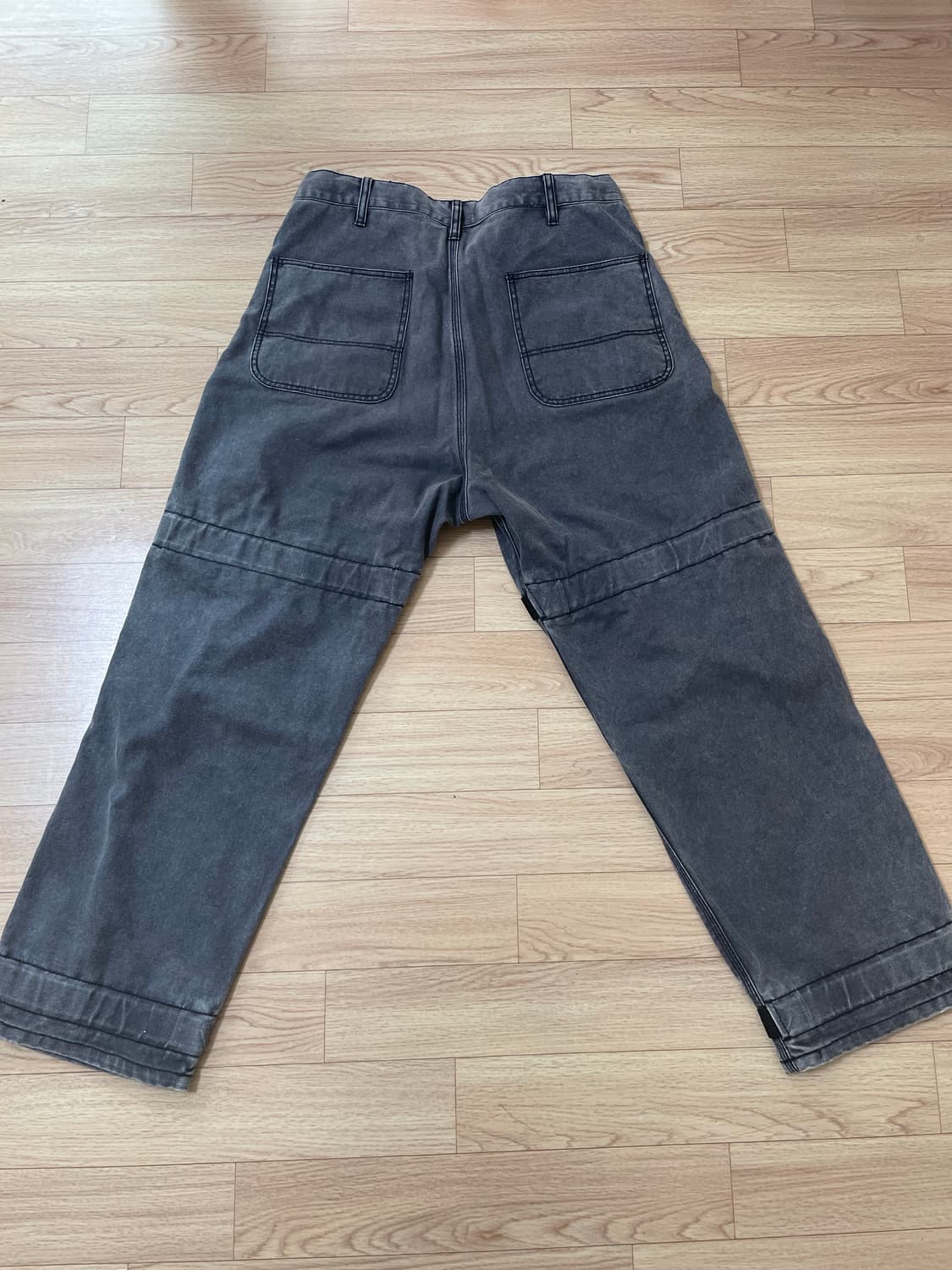 빔즈 그레이 워싱 카고데님 상품이미지2