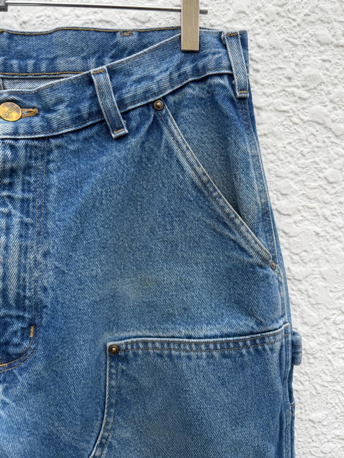 Vintage Carhartt Double Knee Denim Pants 상품이미지4