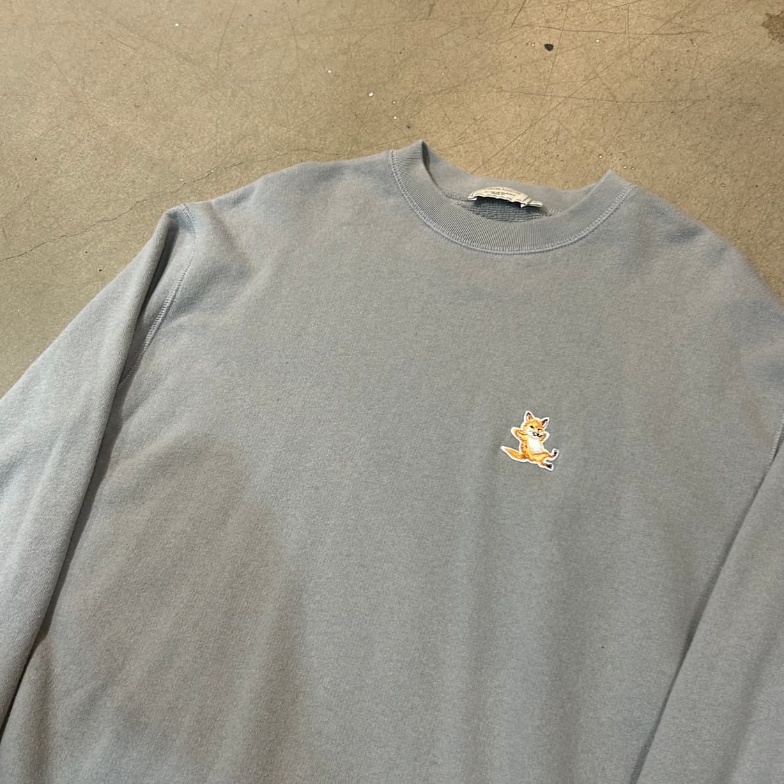 M 메종키츠네 그레이 맨투맨 상품이미지1