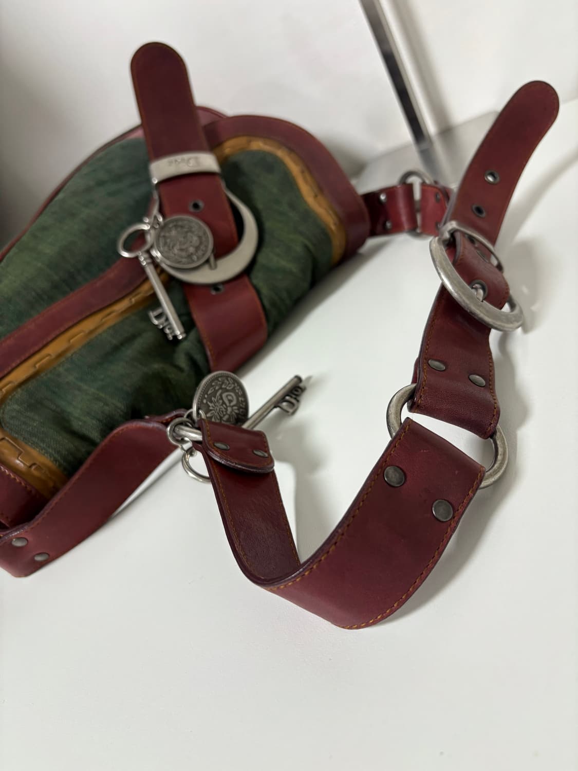 디올 가우초 데님백 2way 상품이미지6