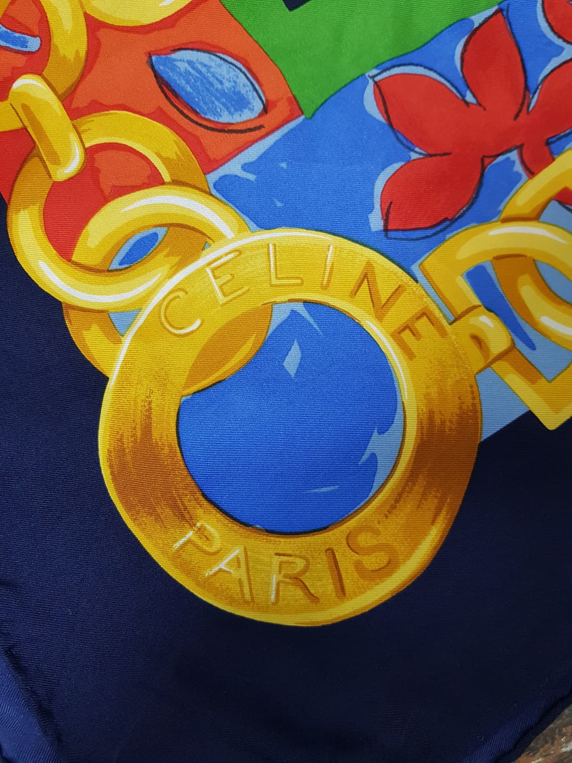 [정품] 셀린느 실크스카프 상품이미지6