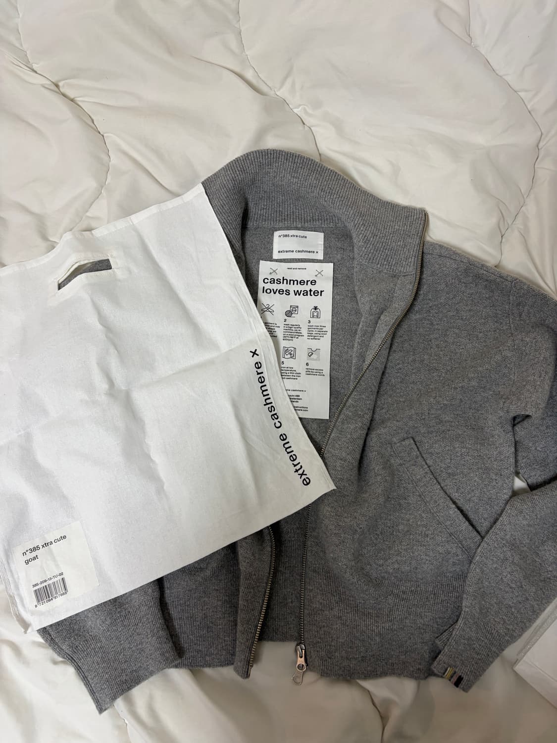 Extreme Cashmere Xtra Cute 가디건 새제퓸 상품이미지5