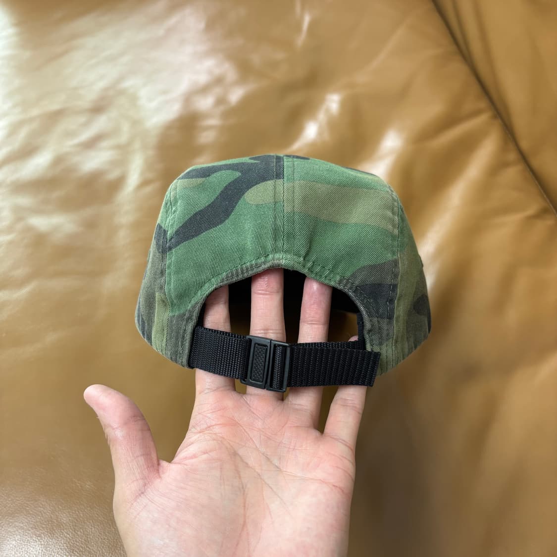 Supreme 슈프림 워시드 우드랜드 카모 캠프캡 모자 (Camo) 상품이미지7