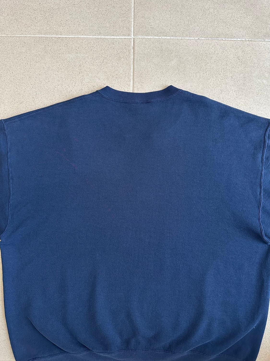 90s 빈티지 러셀 스웻셔츠 네이비 XXL USA 상품이미지5