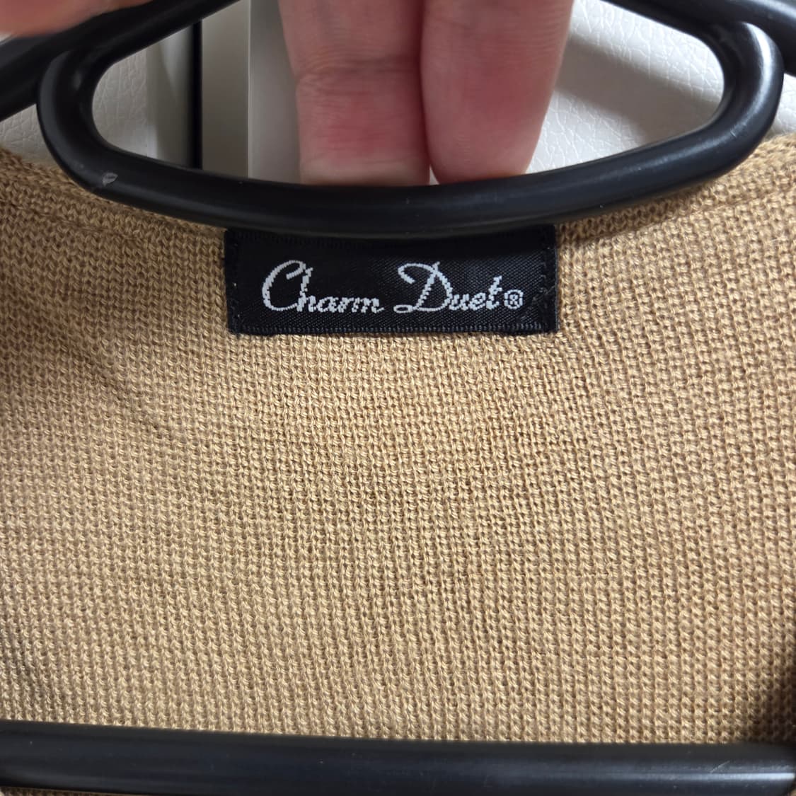 Charm duet 웨스턴 울혼방 니트 집업 M-L 상품이미지3