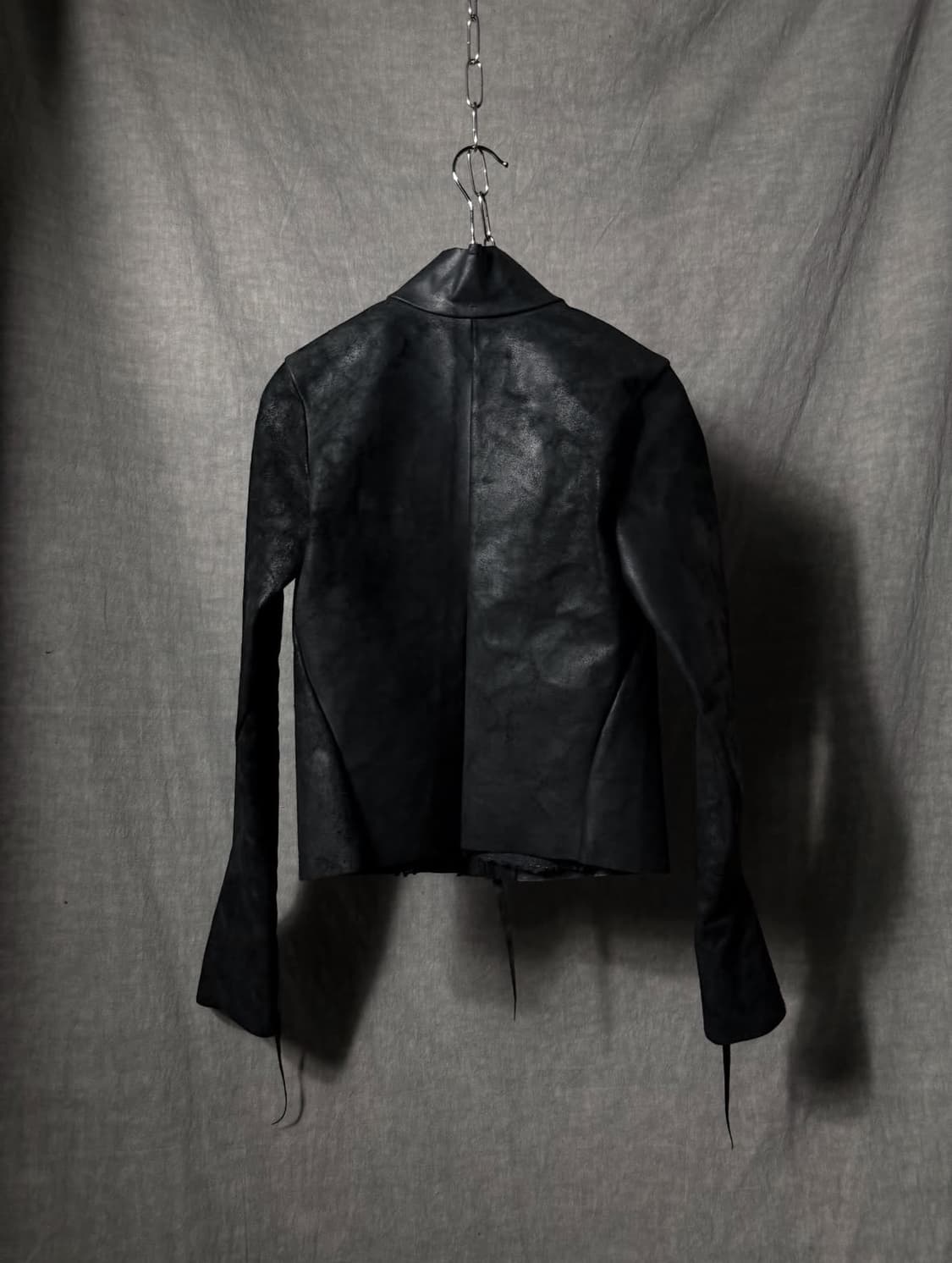 m.a+ Cross Seam Horse Leather Jacket 상품이미지6