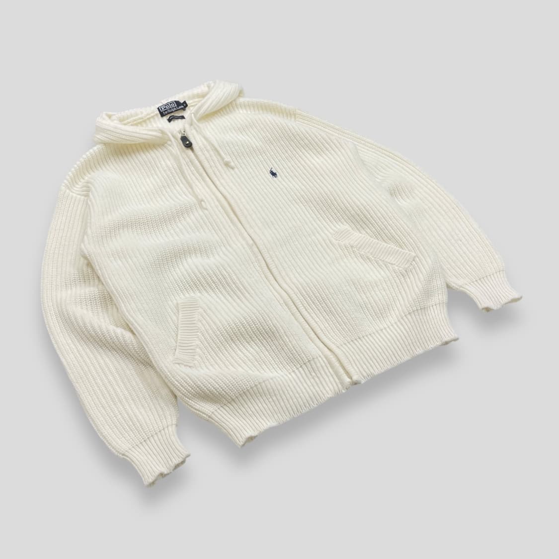 폴로 랄프로렌 니트 후드집업 상품이미지4