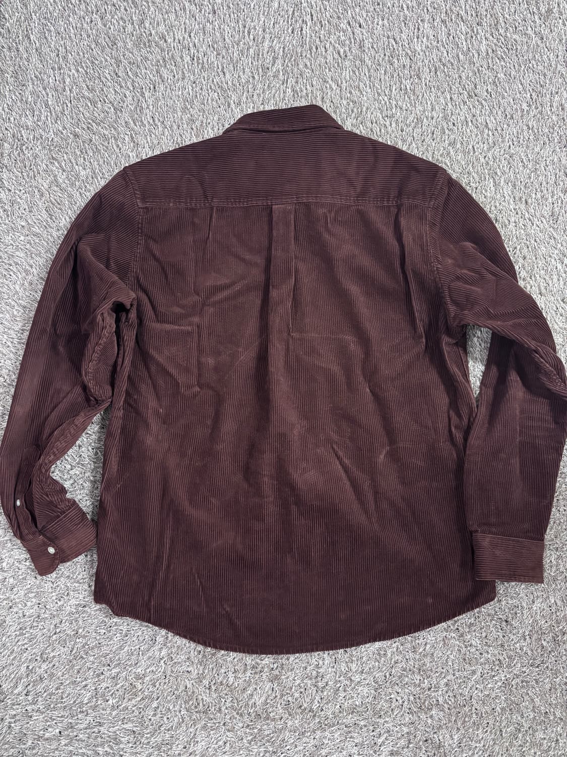 칼하트 WIP 브라운 코듀로이 셔츠 L 상품이미지2