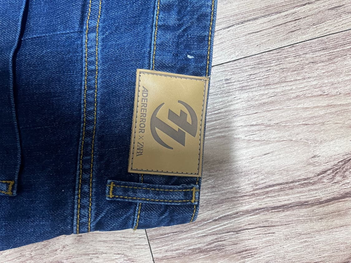 아더에러 자라 와이드 레그진 블루 상품이미지4