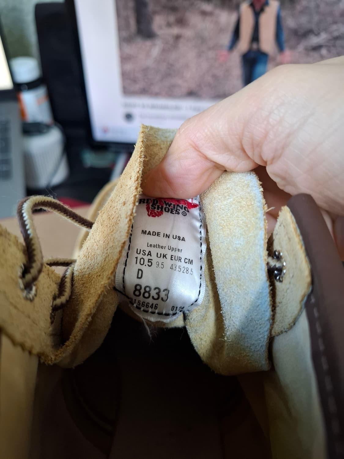 레드윙 8833 목토와 지퍼유닛 일괄발송 상품이미지5