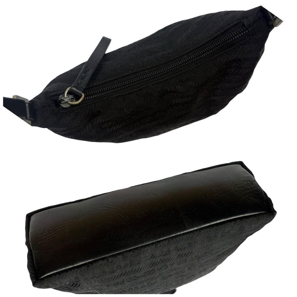 프라다 블랙 y2k 호보백 상품이미지4