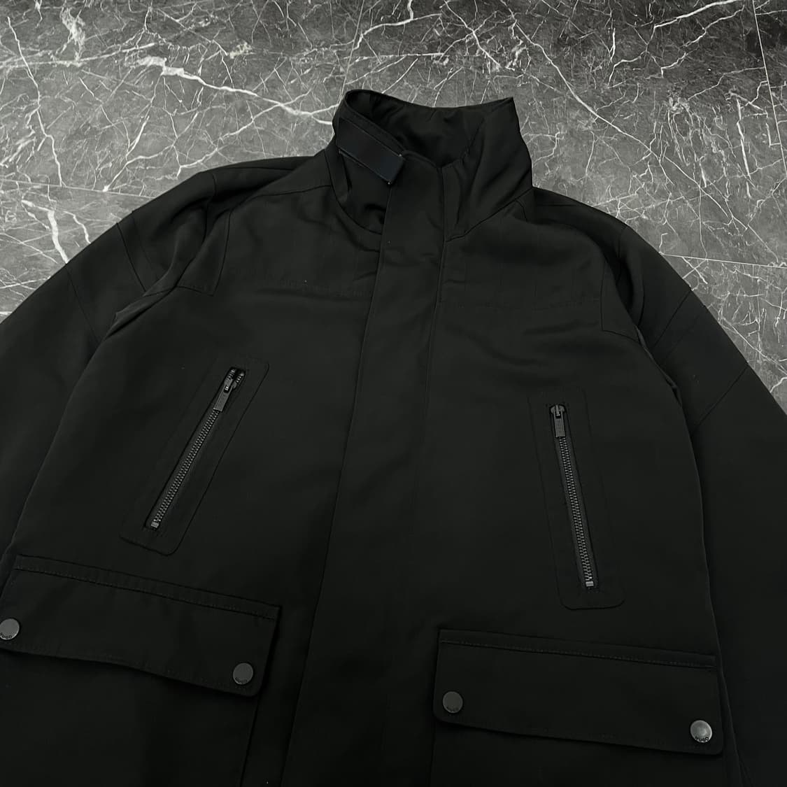 M(L) 휴고보스 하이넥 테크니컬 쉘 파카 상품이미지7