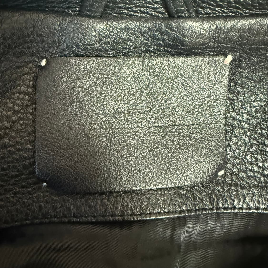 비바스튜디오 싱글 가죽자켓 블랙 상품이미지4