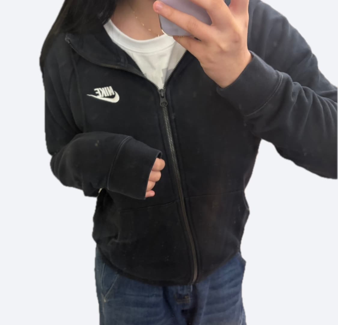 🖤나이키 스몰로고 블랙 후드집업🖤 상품이미지2