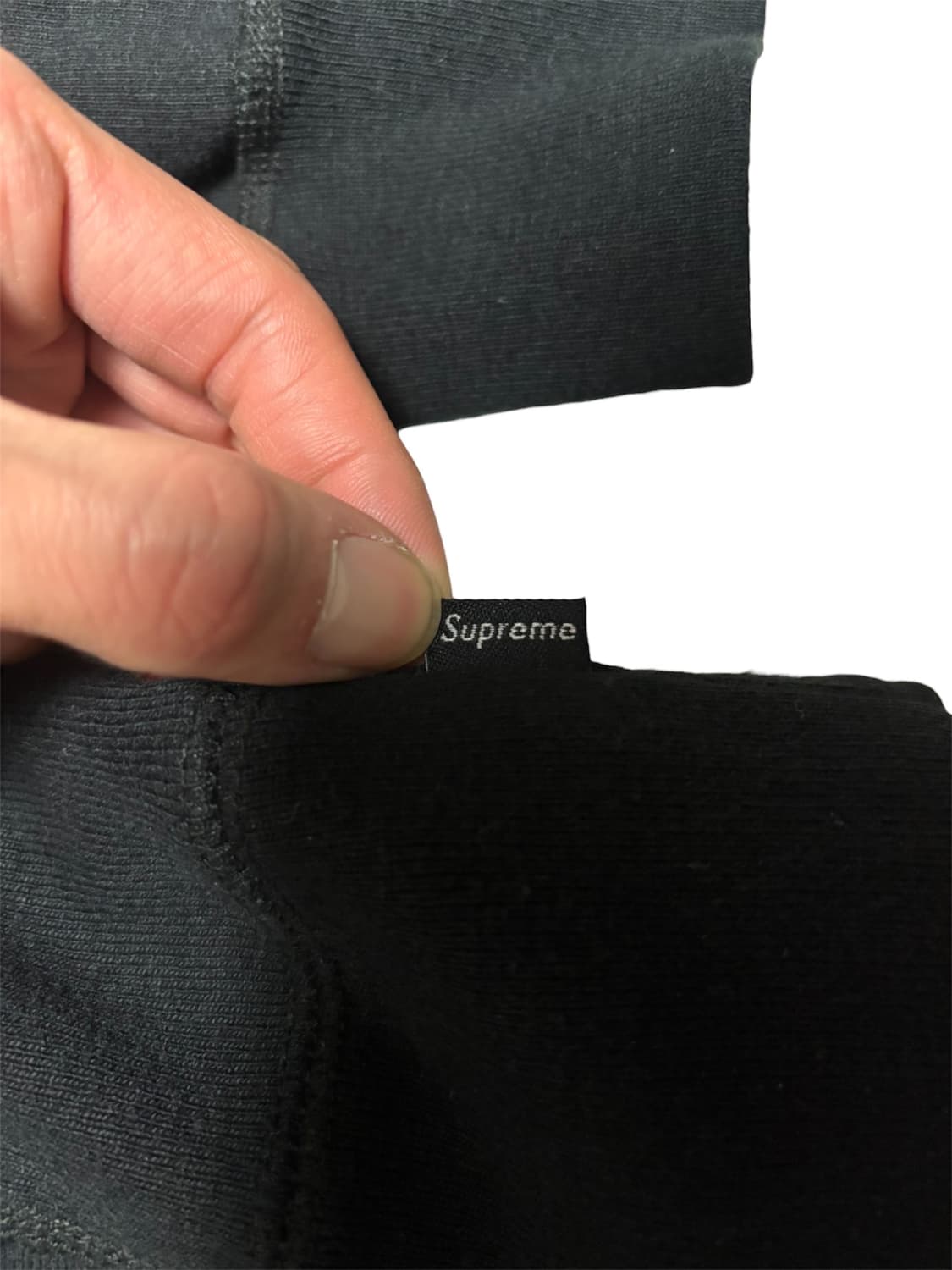 [정품] 슈프림 엠브로더리드 아웃라인 후드티 블랙 L 상품이미지8
