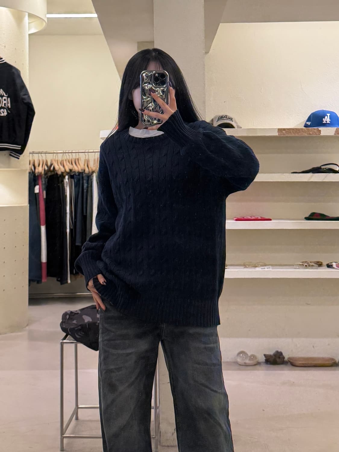 폴로 랄프로렌 케이블 니트 코튼 스웨터 U1697 상품이미지1