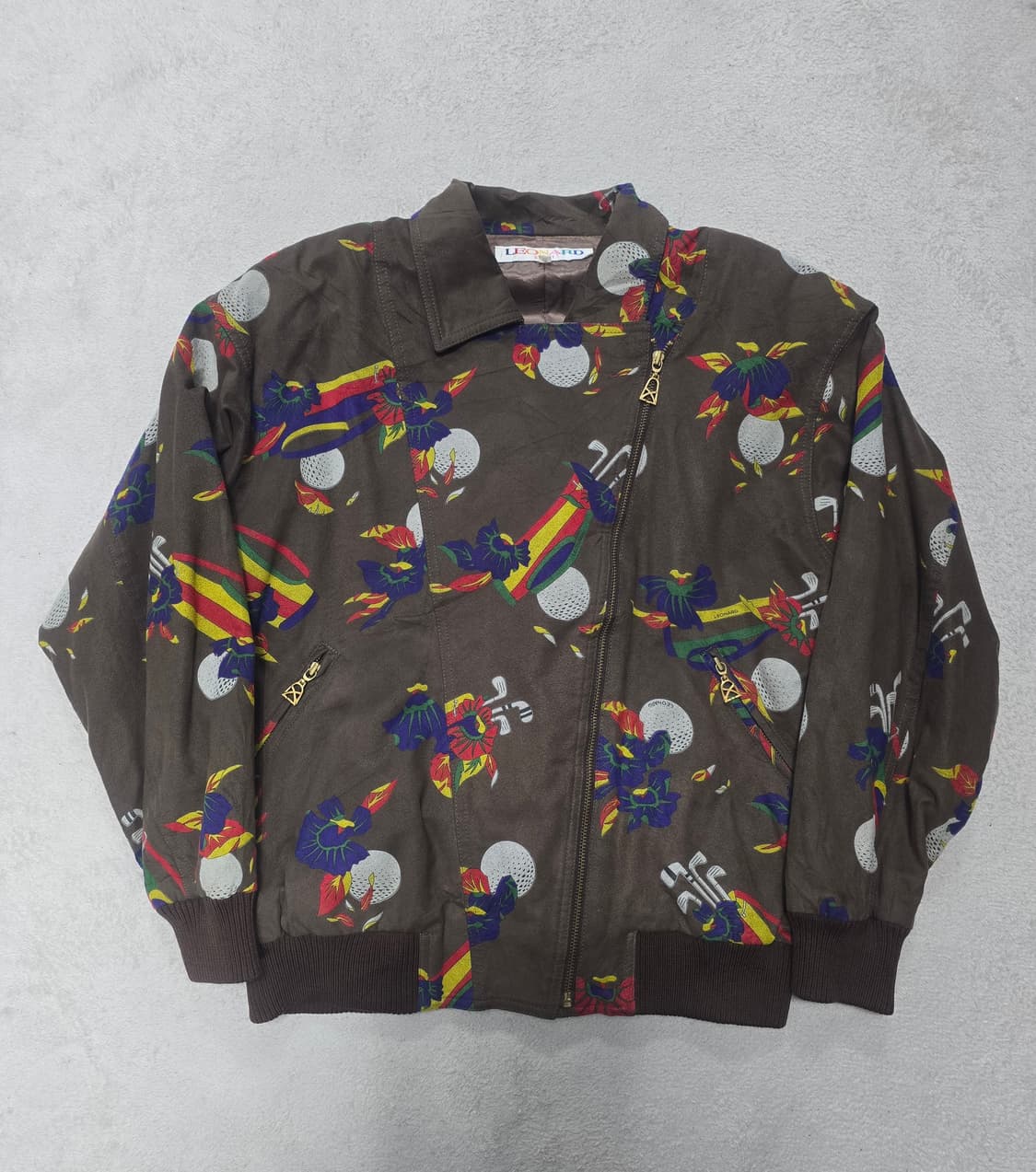 Leonard 레오날드 스웨이드 자켓  상품이미지1