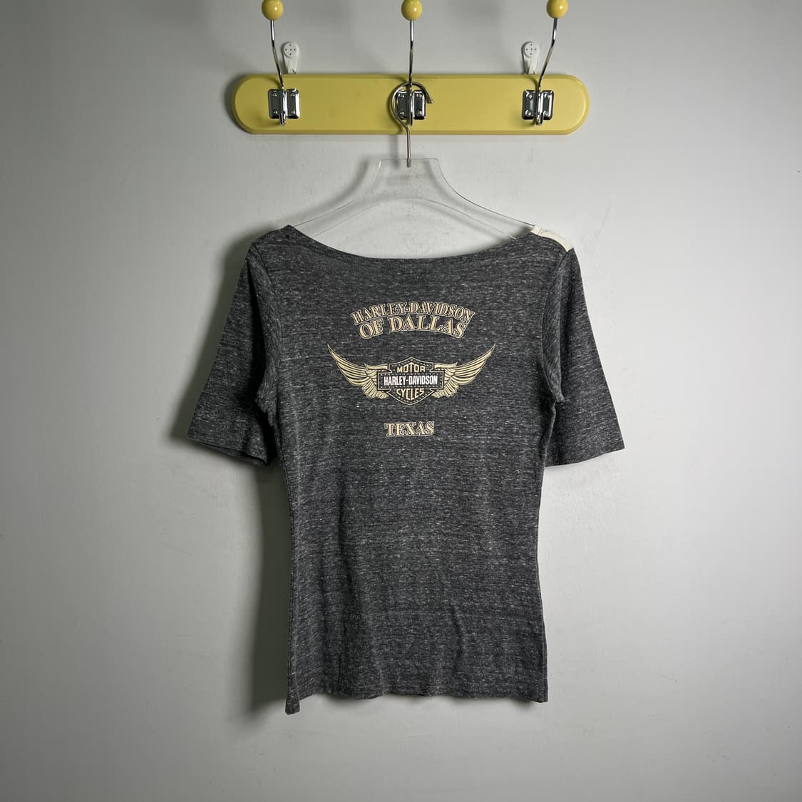 할리데이비슨 빈티지 그레이 반팔 티셔츠 M 상품이미지2