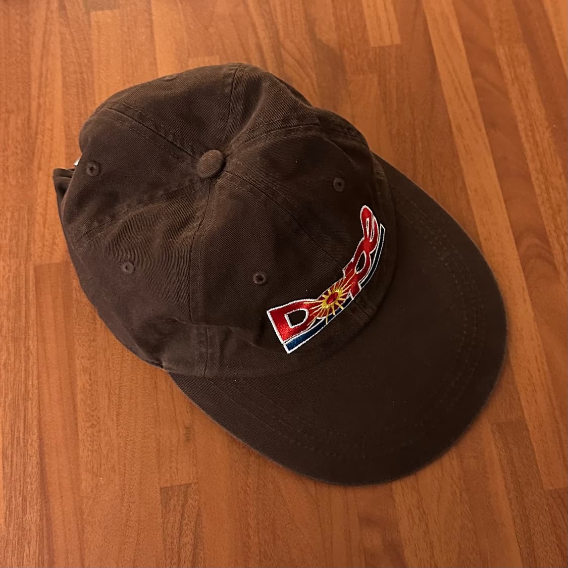 ANNOT 아노트 DOPE 롱 빌 워싱 캡 브라운 상품이미지1