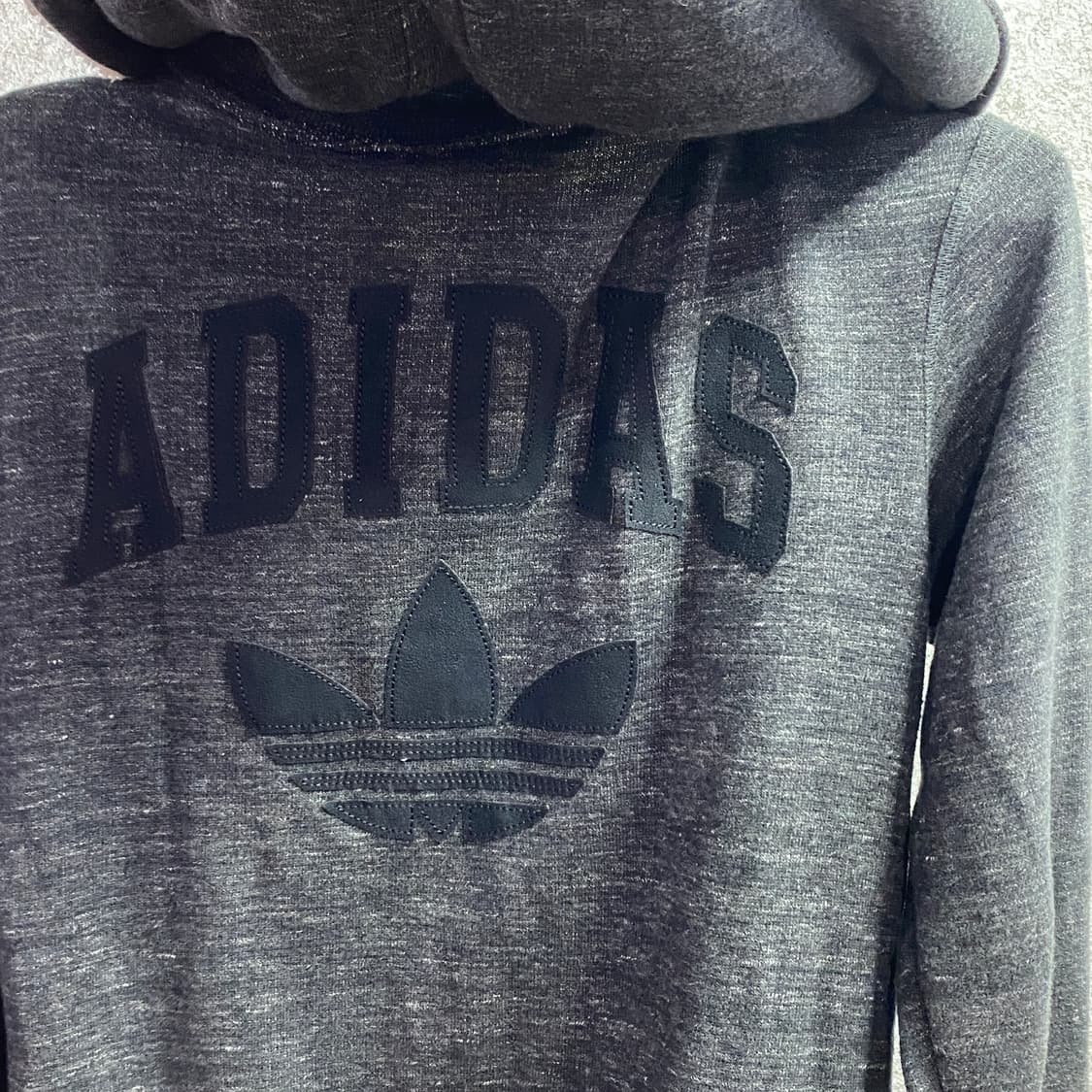 아디다스 파이어버드 빅로고 후드집업 B3281 상품이미지5