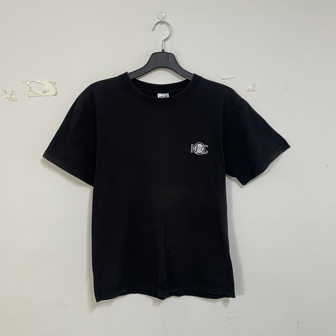 Anvil 반팔 티셔츠 블랙 상품이미지1