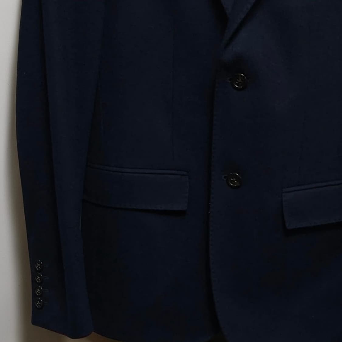 95 CLUB MONACO 클럽모나코 캐시미어100 싱글 자켓 네이비 상품이미지3