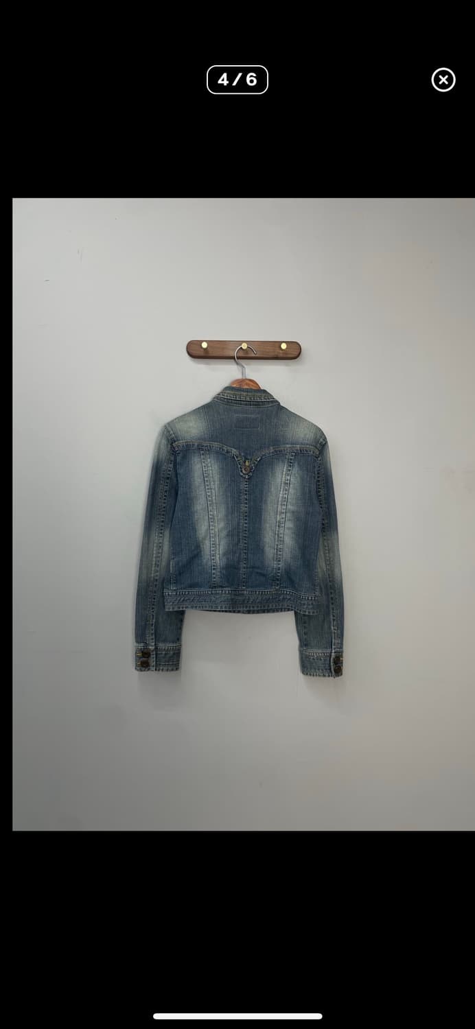 빈티지 데님 워싱 자켓 A3006 상품이미지4