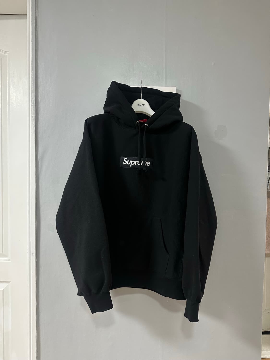 슈프림 23FW 박스로고 후드 블랙 L 상품이미지1