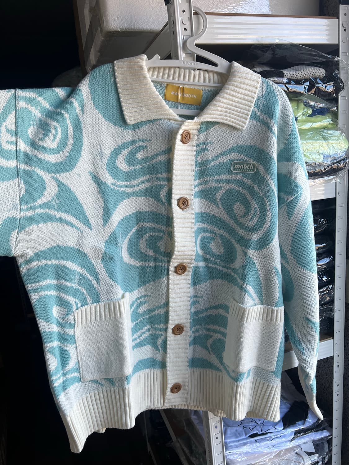 메인부스 니트가디건-새상품 프리사이즈 상품이미지1