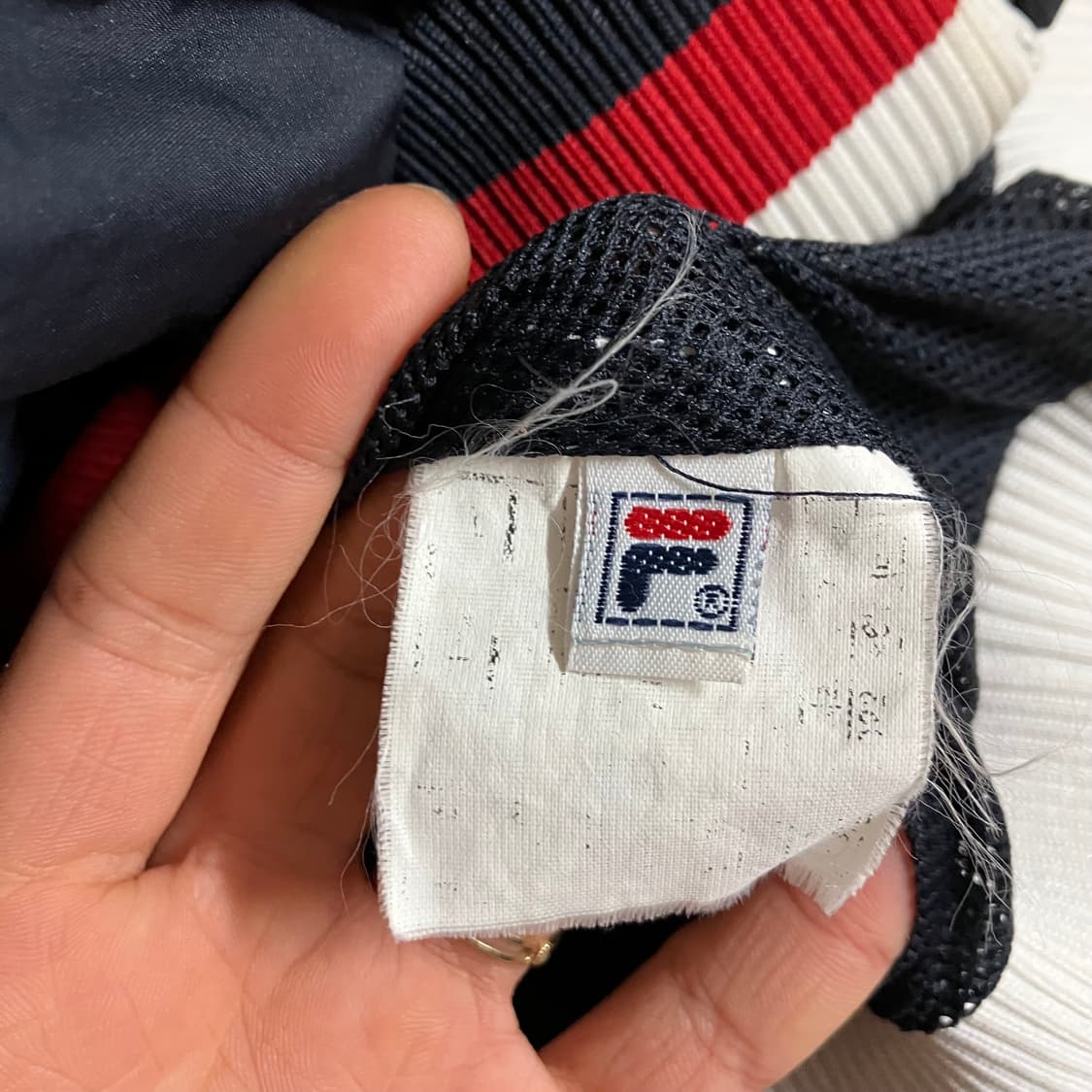 휠라 반팔 바람막이 L  상품이미지4