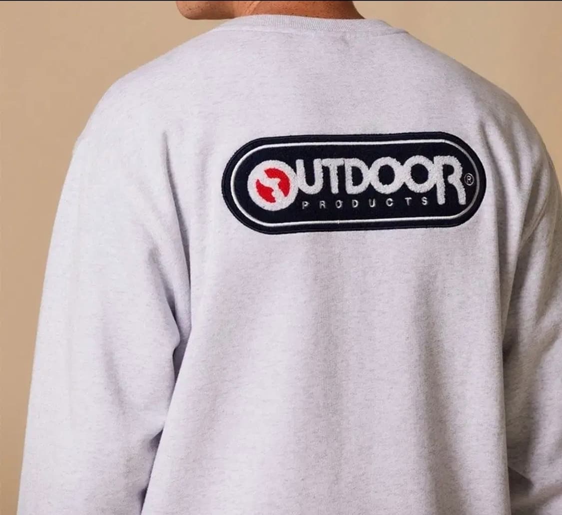 57 ) 미국수입 OUTDOOR 맨투맨 L 블랙 7만구입 최상급 상품이미지9