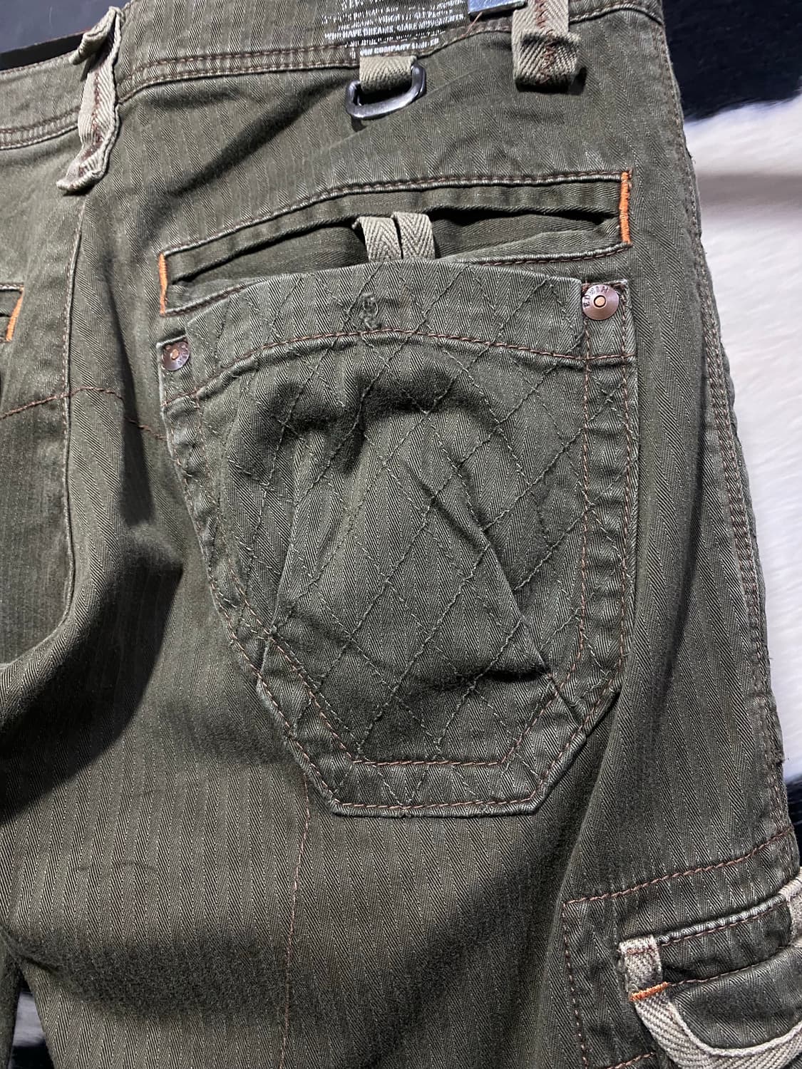 Edwin 스트레이트 카키 카고팬츠 상품이미지6