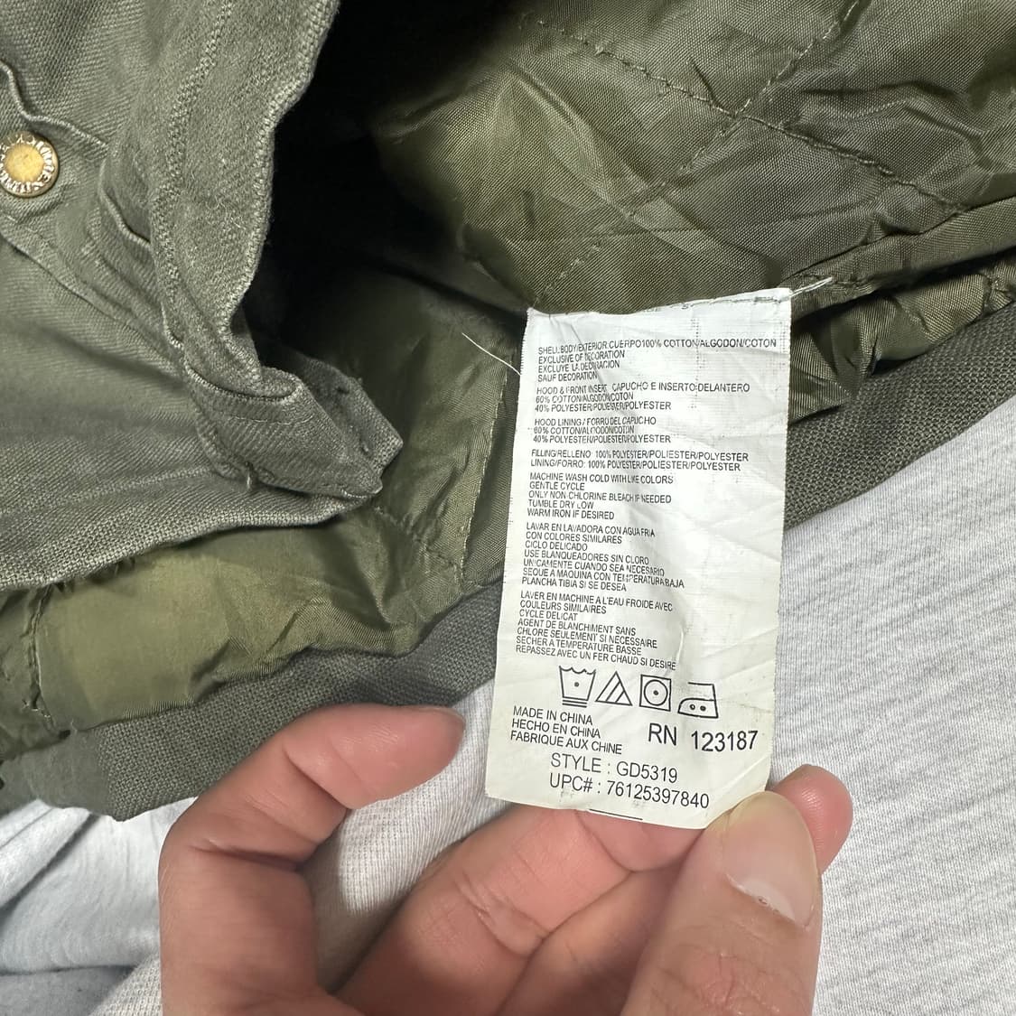 ✨ (바배) 디키즈 레이어드 후드 자켓  상품이미지4