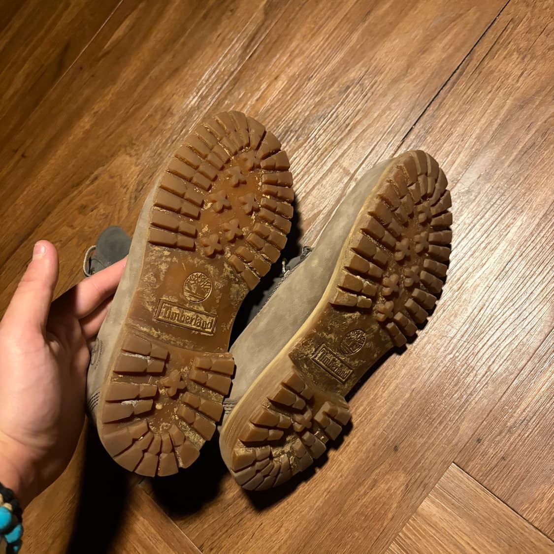 TIMBERLAND 팀버랜드 투톤 레더 부츠 상품이미지6
