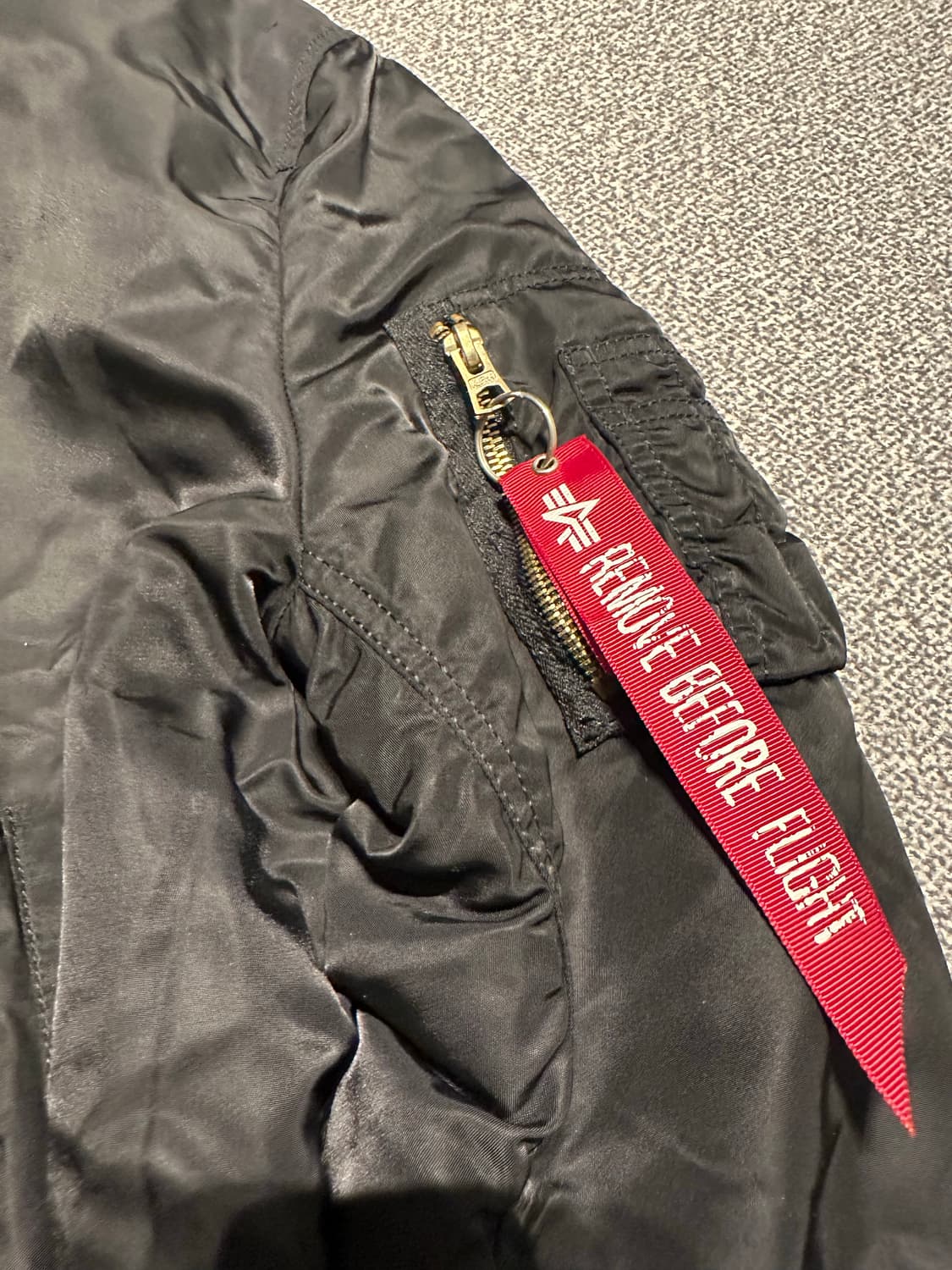 알파인더스트리 ma-1 항공점퍼 s 상품이미지2