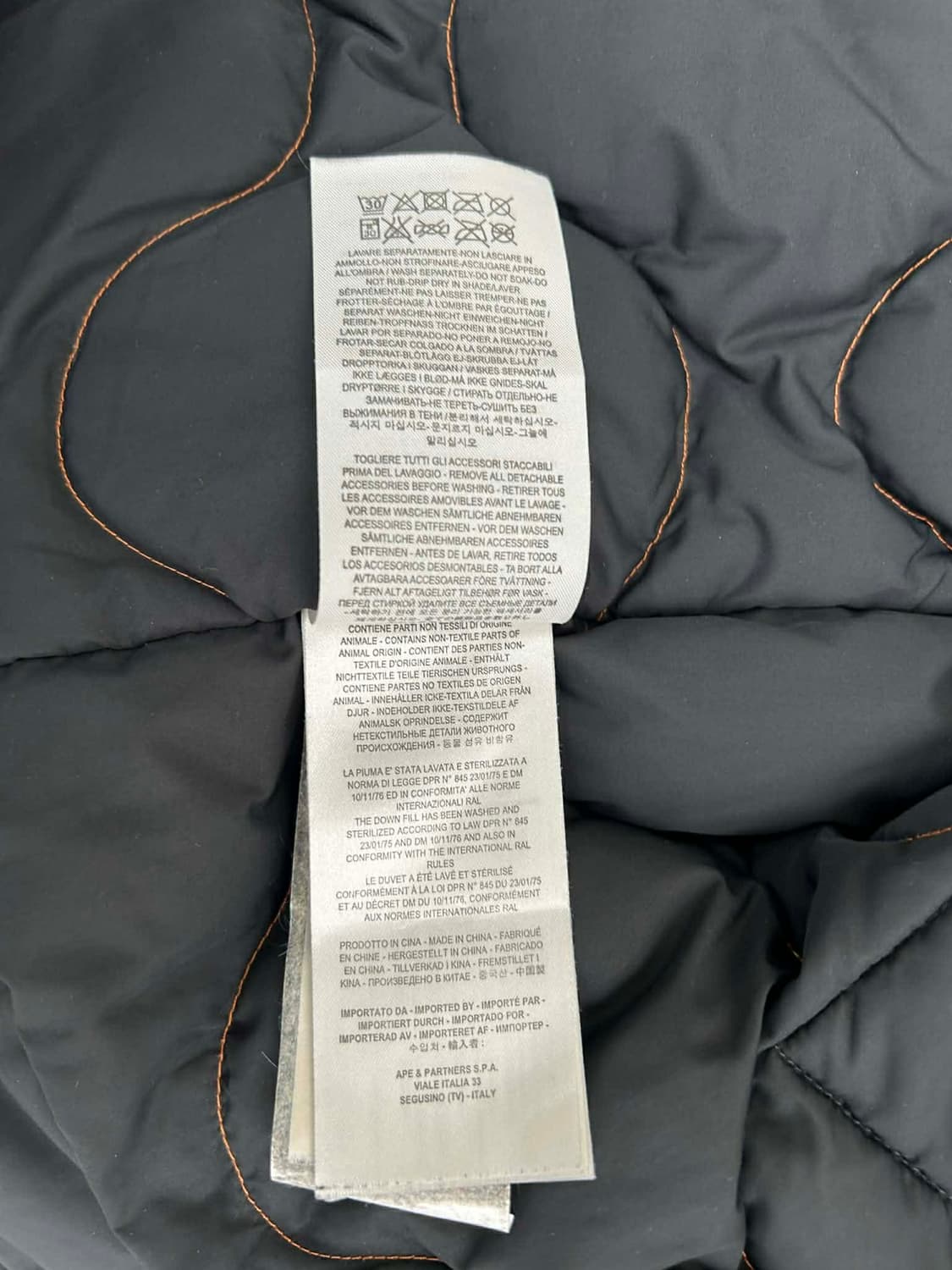 [M] 파라점퍼스 마스터피스 시리즈 앤솔로지 다운 패딩 파카 상품이미지6