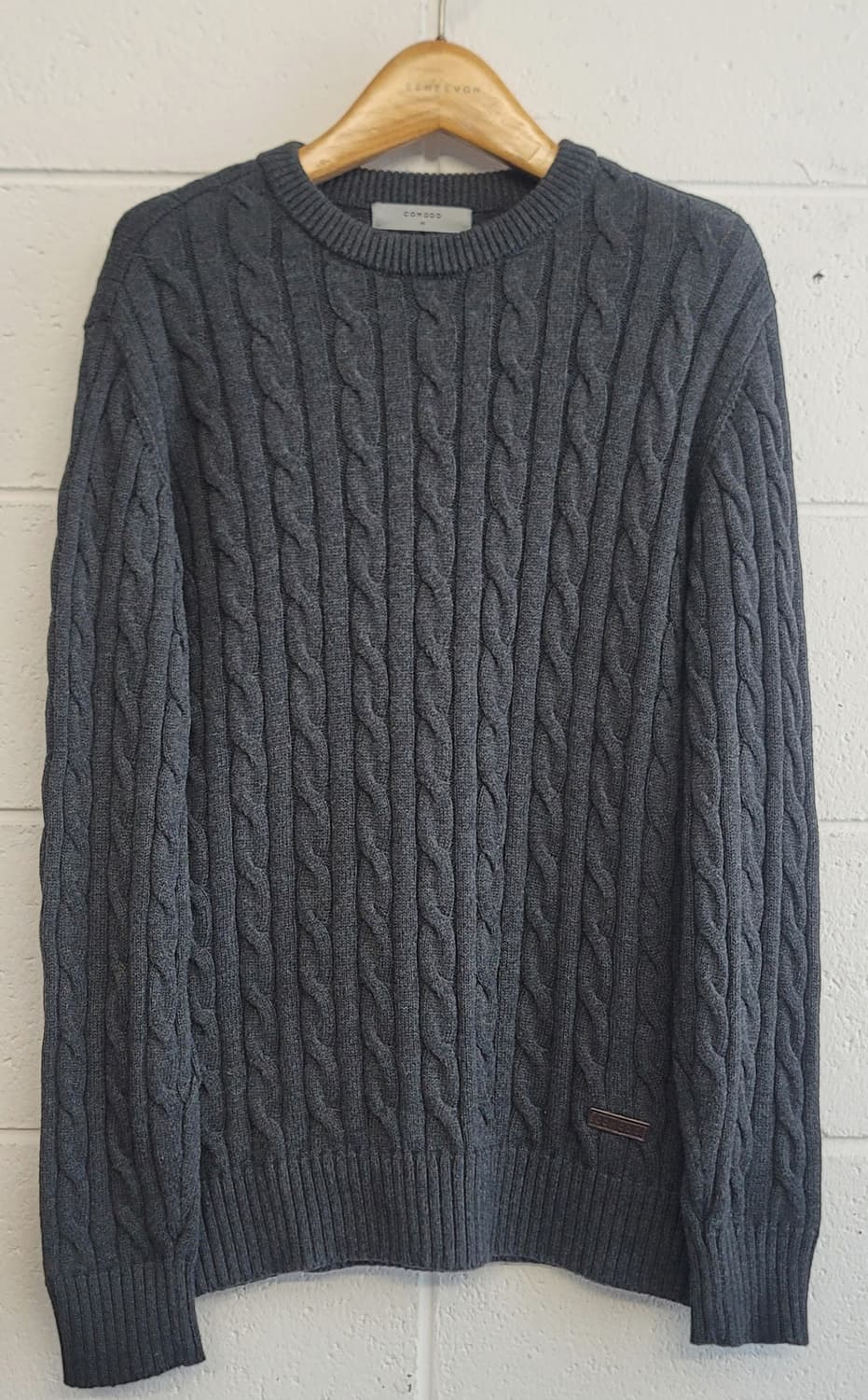 코모도(COMODO) 꽈배기 케이블 니트 판매 상품이미지1