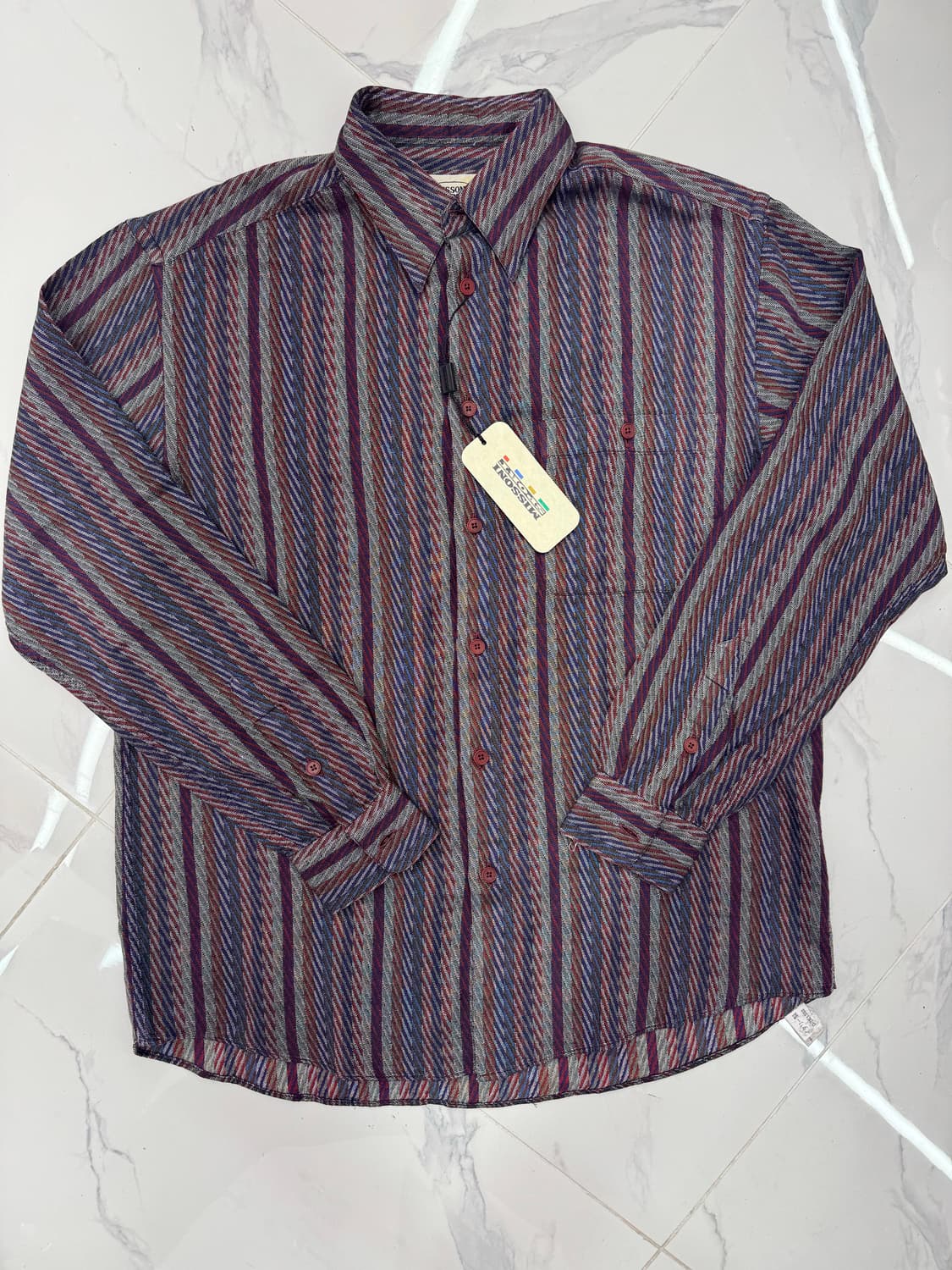 •MISSONI SPORT 미쏘니 스포츠 스프라이트 긴팔 셔츠 상품이미지1