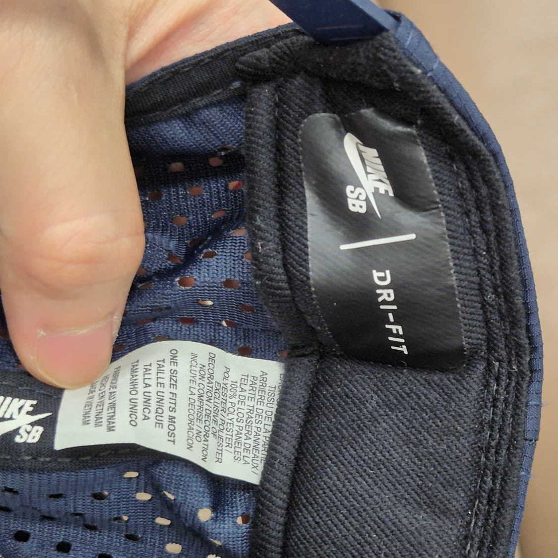NIKE SB / 드라이핏 스냅백 네이비 상품이미지5