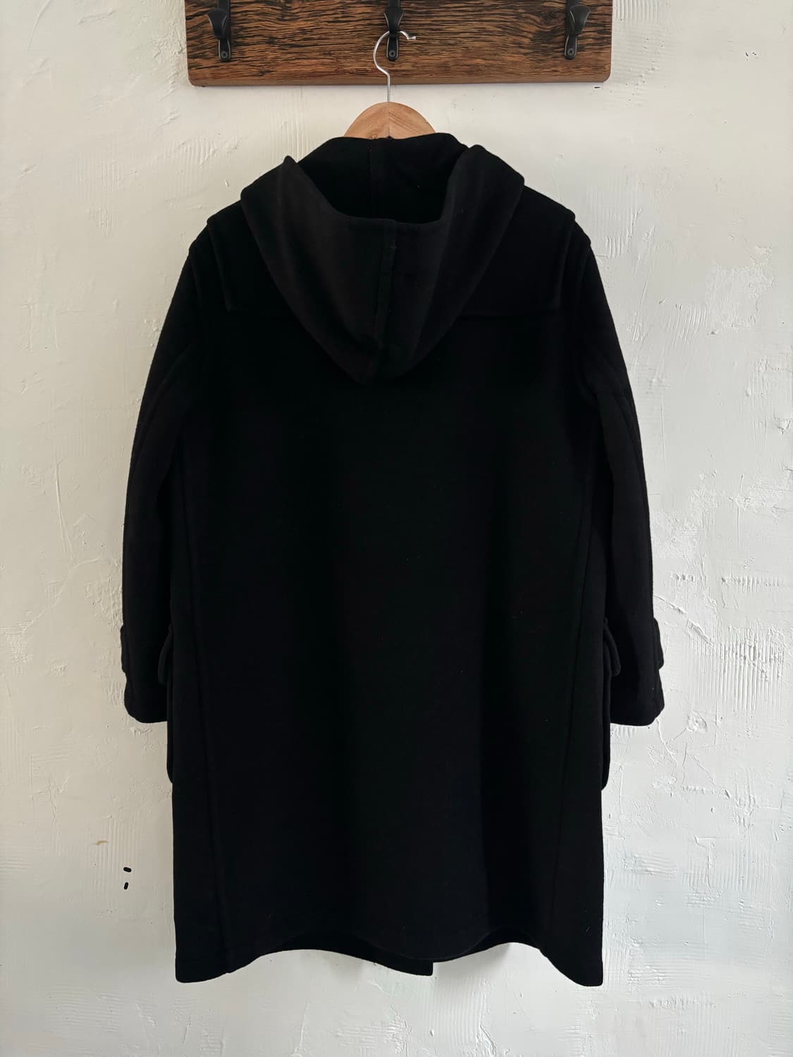 Margaret Howell 마가렛호웰 블랙 더플 코트 상품이미지3