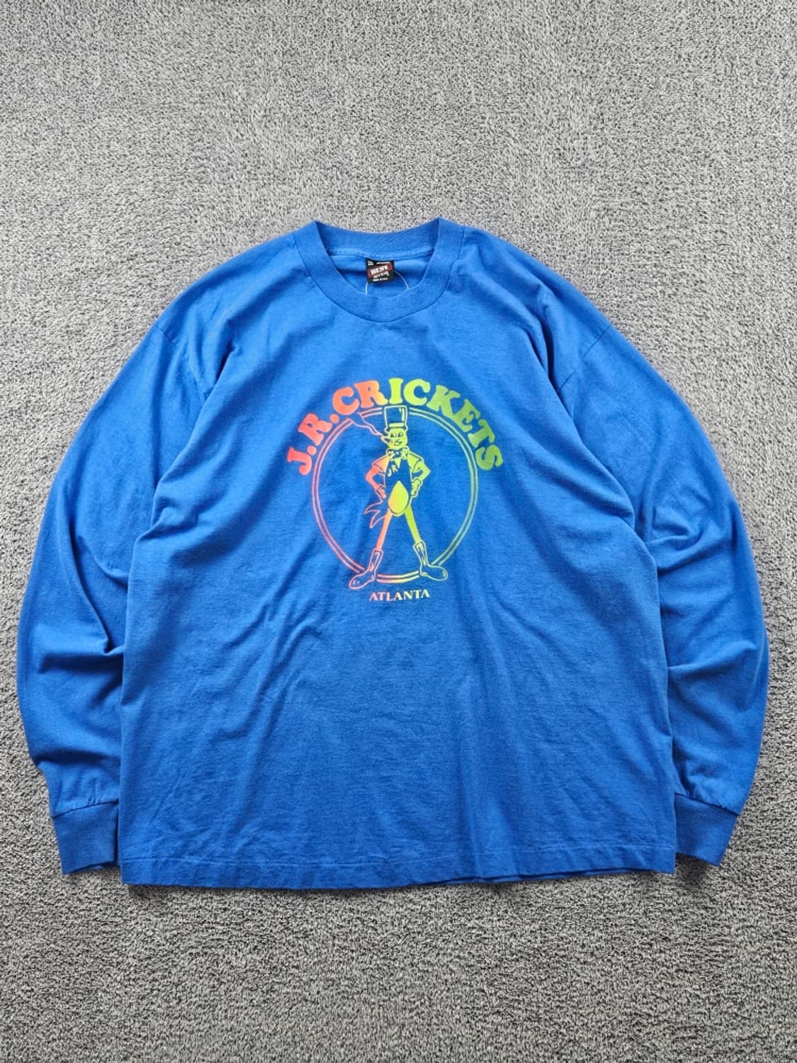 8~90's USA 프룻오브더룸 싱글스티치 롱슬리브 (2XL)/11363 상품이미지1