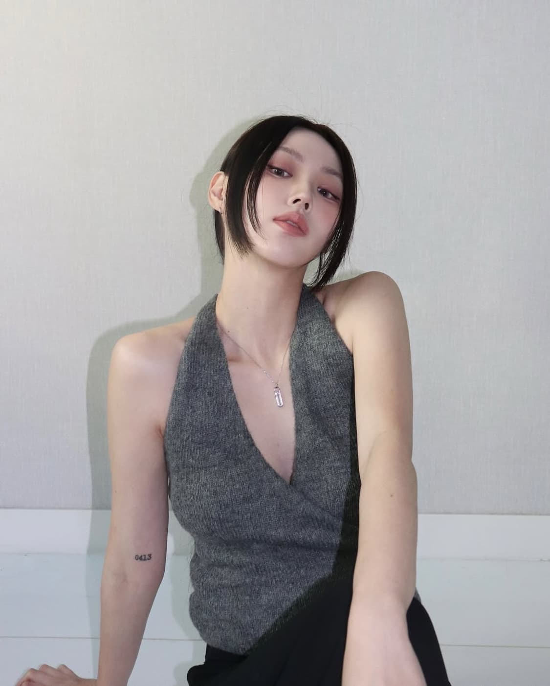 Stranger 스트레인져 카밀 목걸이 실버 상품이미지3