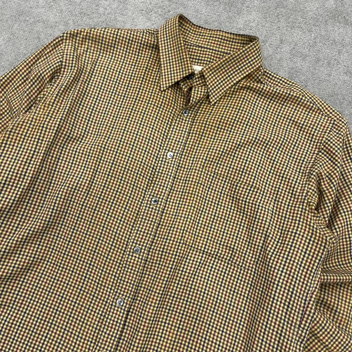 105 루돌프 발렌티노 체크셔츠 상품이미지2