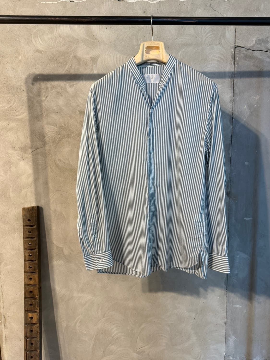 타임옴므 차이나카라 셔츠 100 상품이미지10