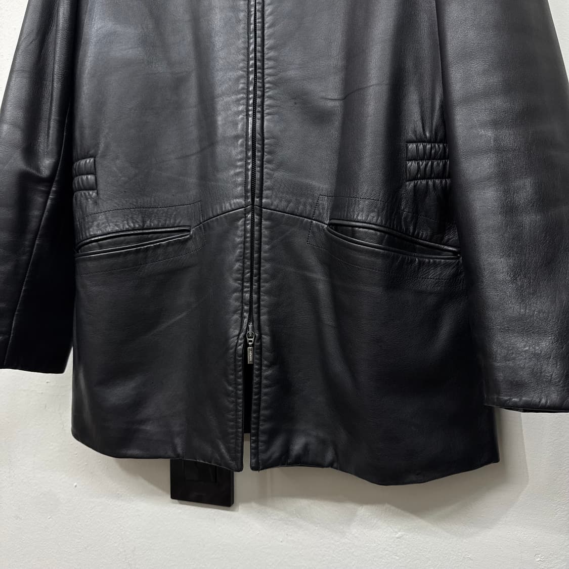 [50] 아르마니 꼴레지오니 레더 카코트 상품이미지4