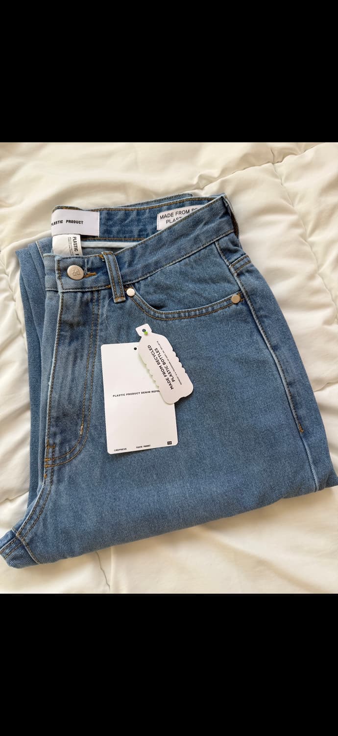 플라스틱 프로덕트 리브레브 루즈 데님 팬츠 상품이미지2
