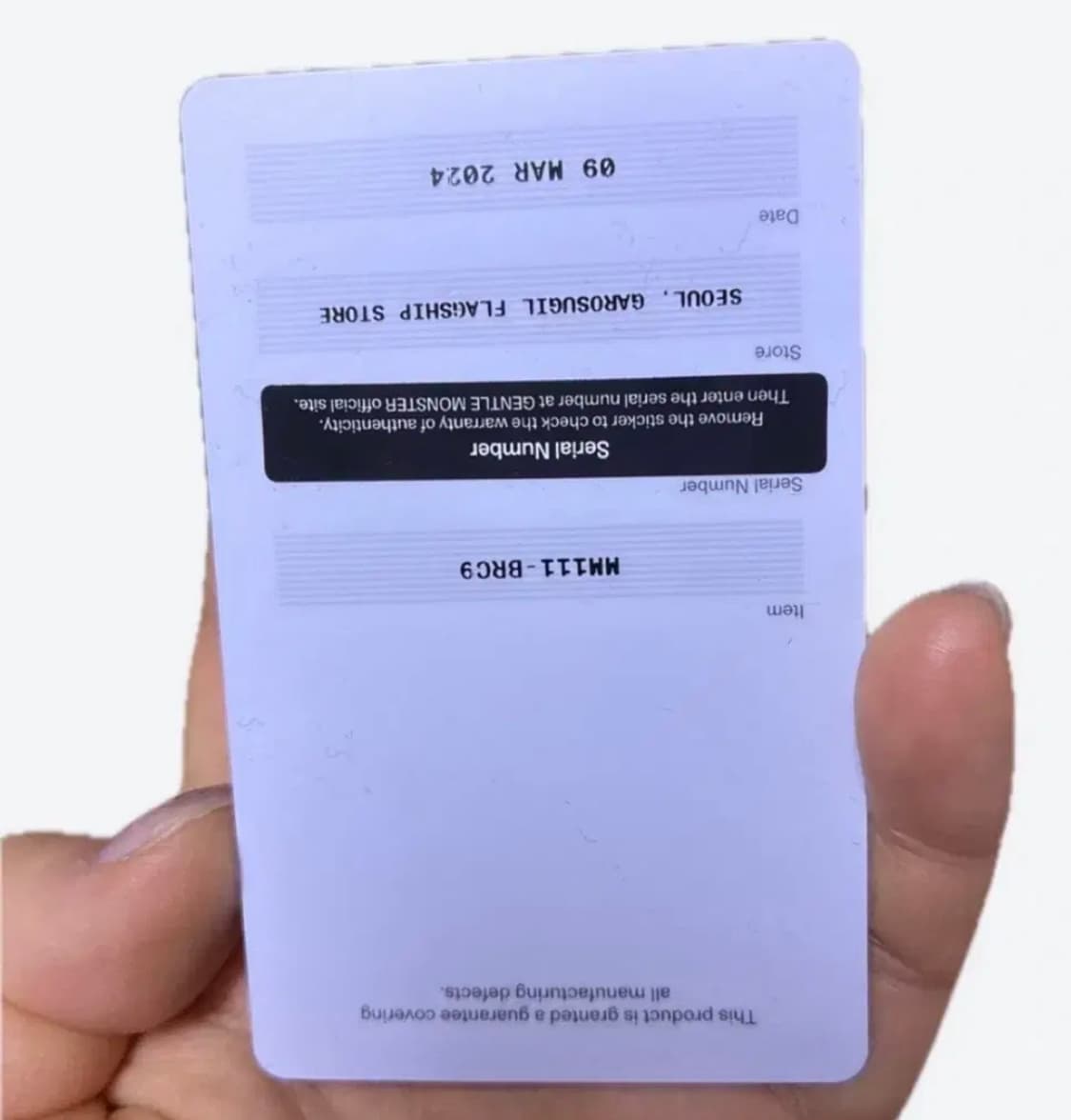 젠틀몬스터X메종 마르지엘라 콜라보 MM111 안경 상품이미지3