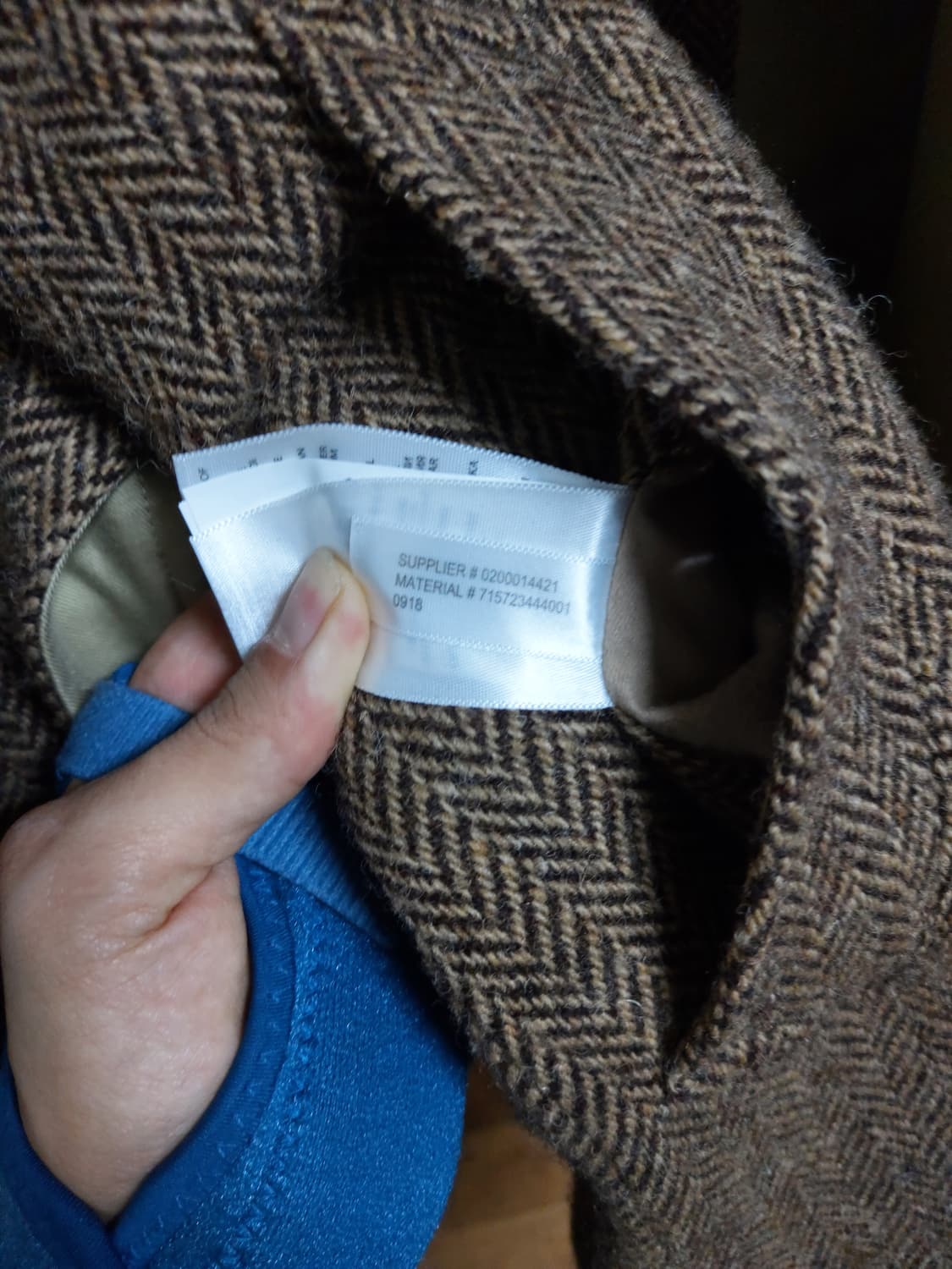 폴로 헤링본 리버시블 발마칸코트 상품이미지5